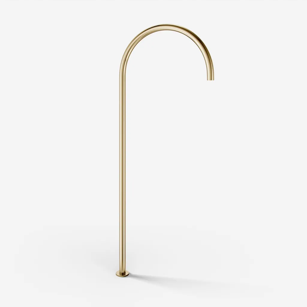 Semplice SBR801 S12 - Kar/brus, Natur Poleret Messing