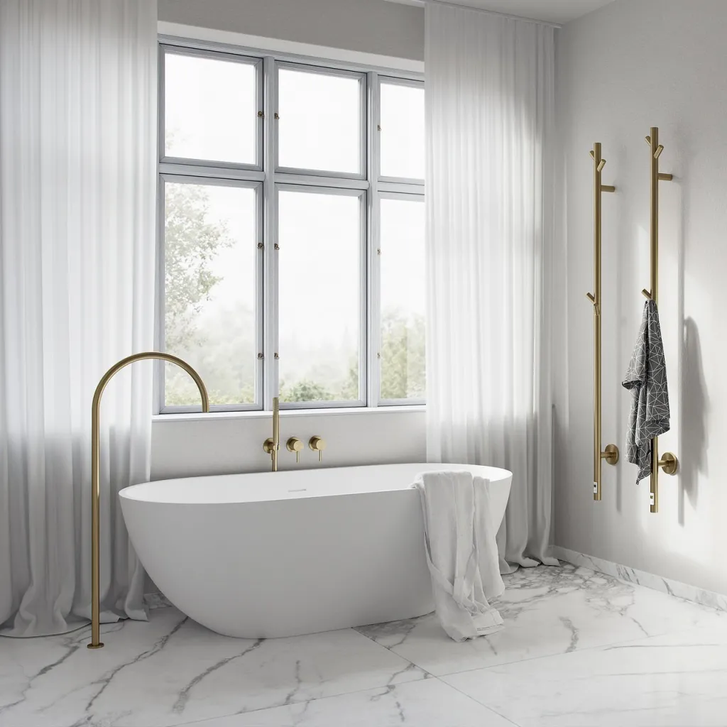 Semplice SBR801 S12 - Kar/brus, PVD Børstet Messing