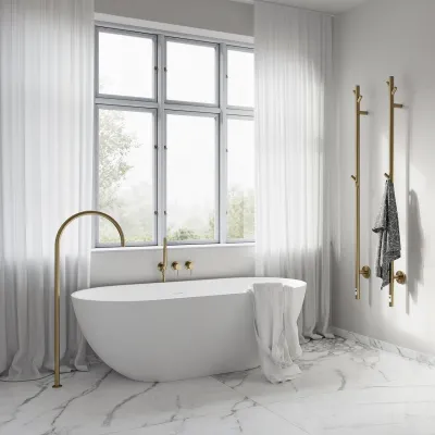 Semplice SBR801 S12 - Kar/brus, PVD Børstet Messing