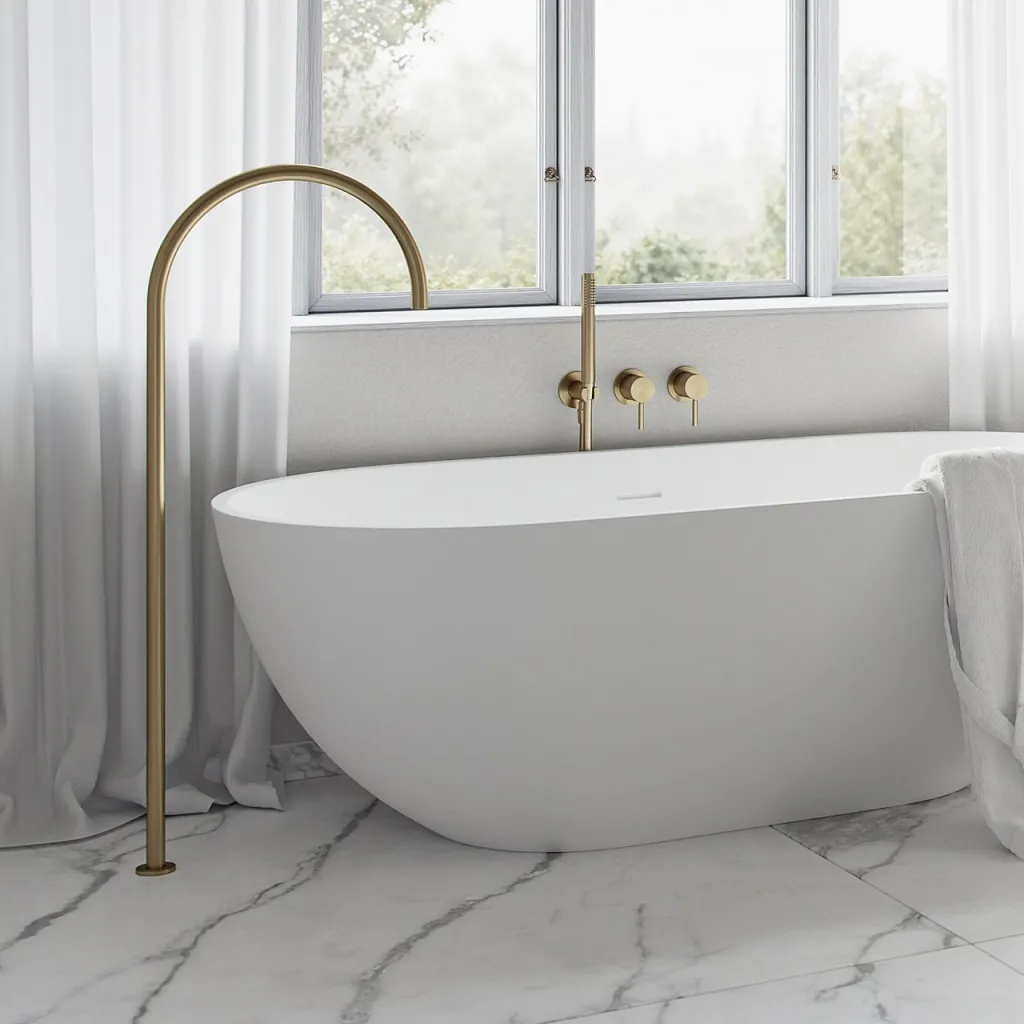 Semplice SBR801 S12 - Kar/brus, PVD Børstet Messing