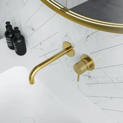 Semplice SHV502 S02 - 19 cm tud, PVD Børstet Messing