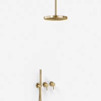 Semplice SBR801 S04 - Brusesæt, Ø28 cm, Loft, PVD Børstet Messing