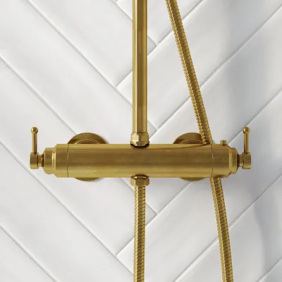 Hassel&Teudt HRL10 S01 - Ø21 cm, Poleret Messing Natur
