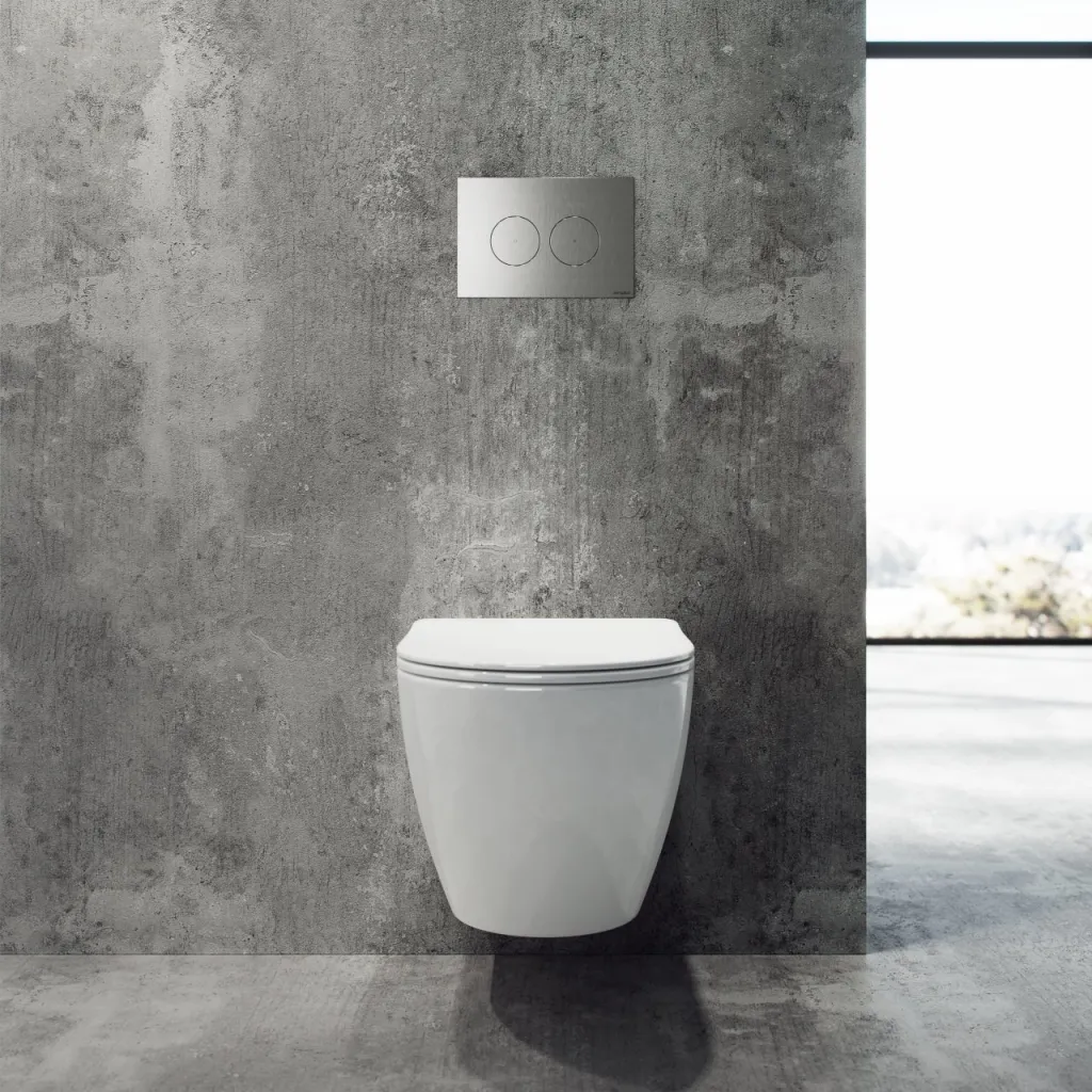 Dodo PD18 - Toilet i Hvid Porcelæn m/Vortex skyl + EasyClean Coat