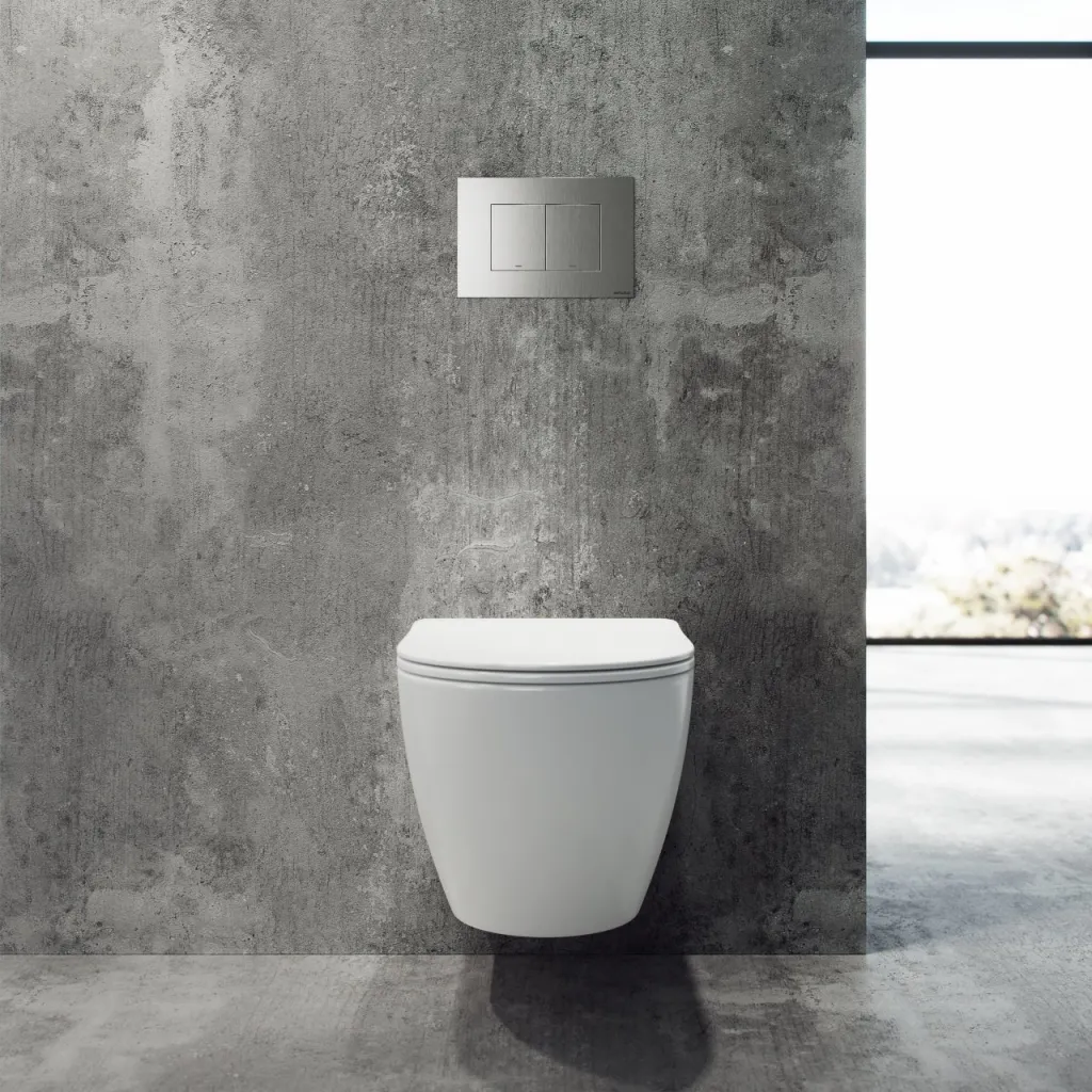 Dodo PD18 - Toilet i Mathvid Porcelæn m/Vortex skyl + EasyClean Coat