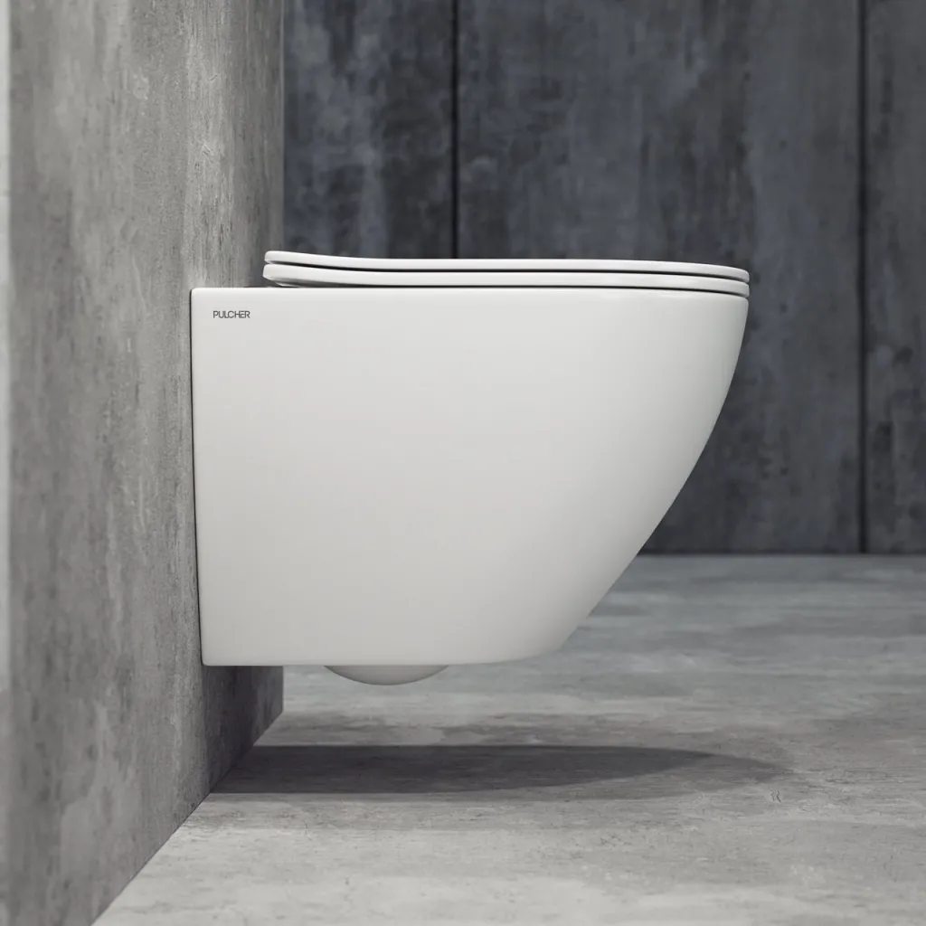 Dodo PD18 - Toilet i Mathvid Porcelæn m/Vortex skyl + EasyClean Coat
