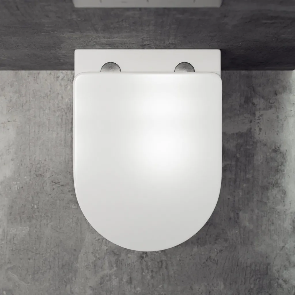 Dodo PD18 - Toilet i Mathvid Porcelæn m/Vortex skyl + EasyClean Coat