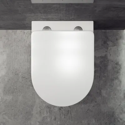 Dodo PD18 - Toilet i Mathvid Porcelæn m/Vortex skyl + EasyClean Coat