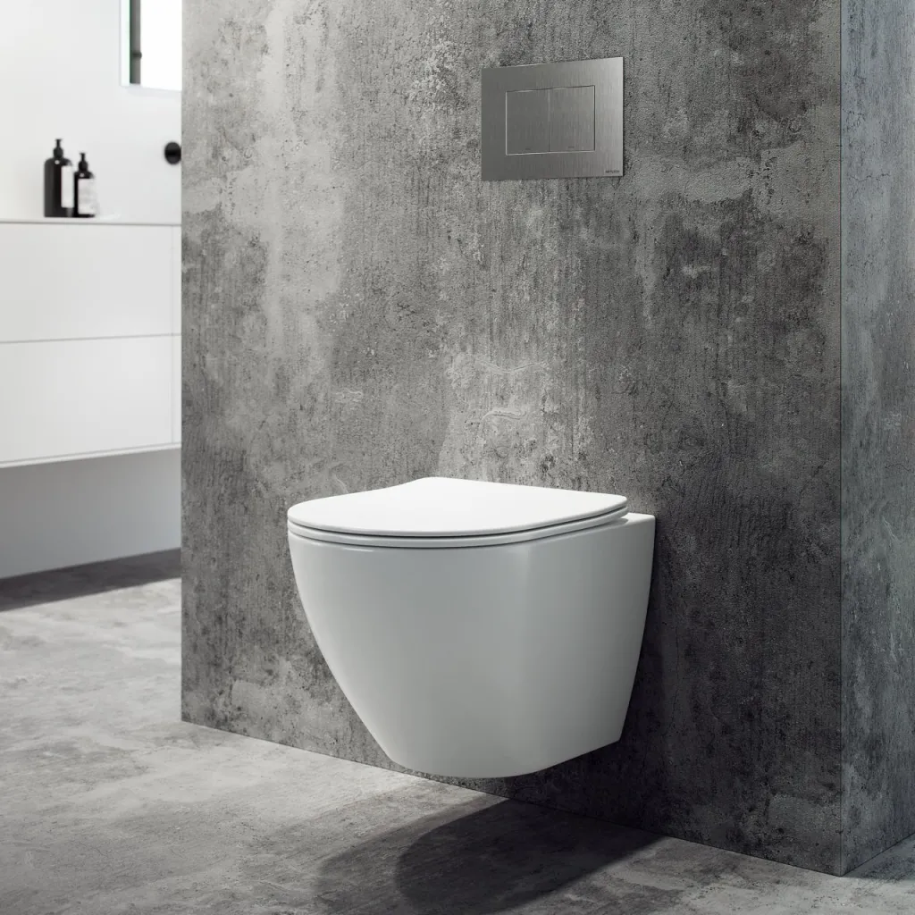 Dodo PD18 - Toilet i Mathvid Porcelæn m/Vortex skyl + EasyClean Coat