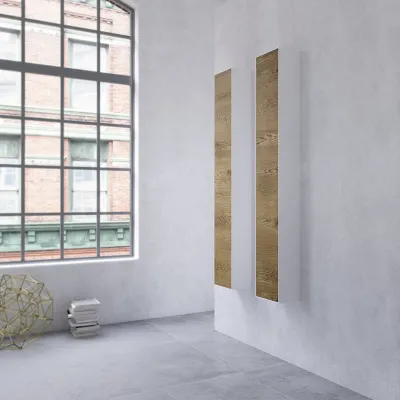 Copenhagen Chic CC1630 - Højskab i Mathvid Corian® & Raw Wild Oak