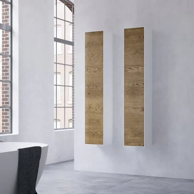 Copenhagen Chic CC3530 - Højskab i Mathvid Corian® & Raw Wild Oak