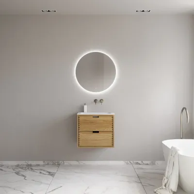 CPH Tapwork Soft 60 - MKII, Snedkermøbel i Natur Eg inkl. Mathvid SolidTec vask