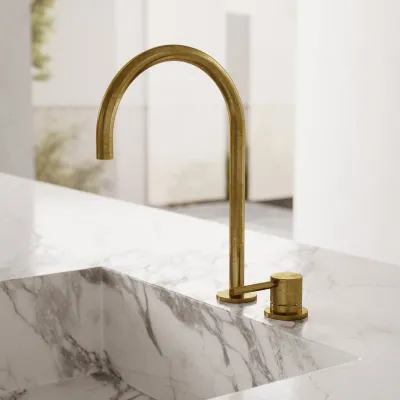 Semplice SHV405 S03 - Poleret Messing Natur