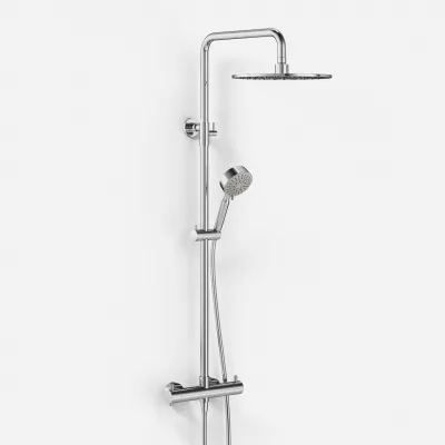 Classwell C900 -  Termostatsæt XL Rain DeLuxe Ø30 EasyClean, Krom