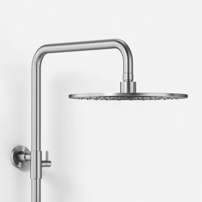 Classwell C900 - Termostatsæt XL Rain DeLuxe Ø30 EasyClean, Børstet Rustfrit Stål