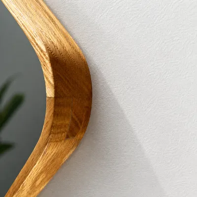 Noorwork NM5070 - 50x70 cm, Snedker Trærammespejl i olieret Egetræ