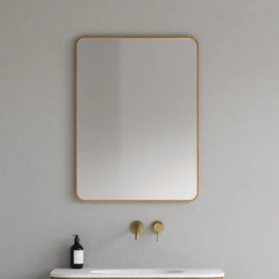 Noorwork NM5070 - 50x70 cm, Snedker Trærammespejl i olieret Egetræ
