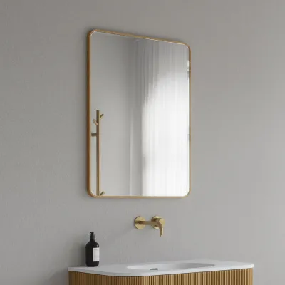 Noorwork NM6080 - 60x80 cm, Snedker Trærammespejl i olieret Egetræ