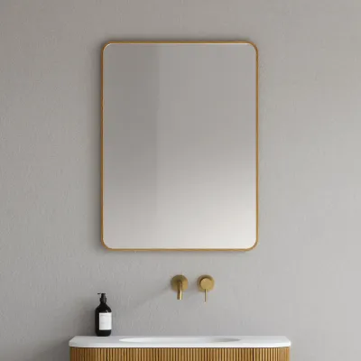 Noorwork NM6080 - 60x80 cm, Snedker Trærammespejl i olieret Egetræ