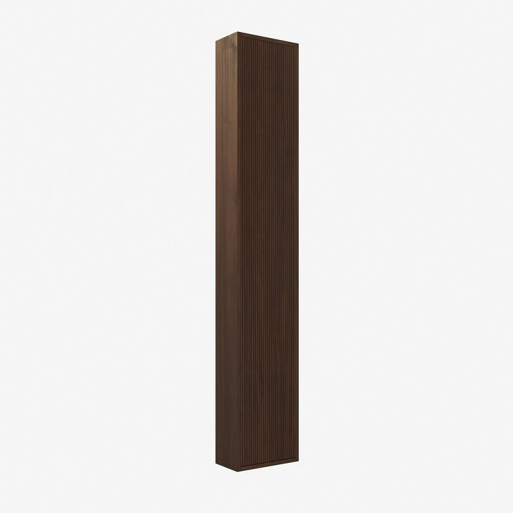 Noorwork NHC3117 - 30x16x170 cm High cabinet, Walnut