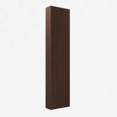 Noorwork NHC4117 - 40x16x170 cm High cabinet, Walnut