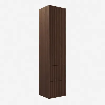 Noorwork NHC4317 - 40x35x170 cm High cabinet, Walnut