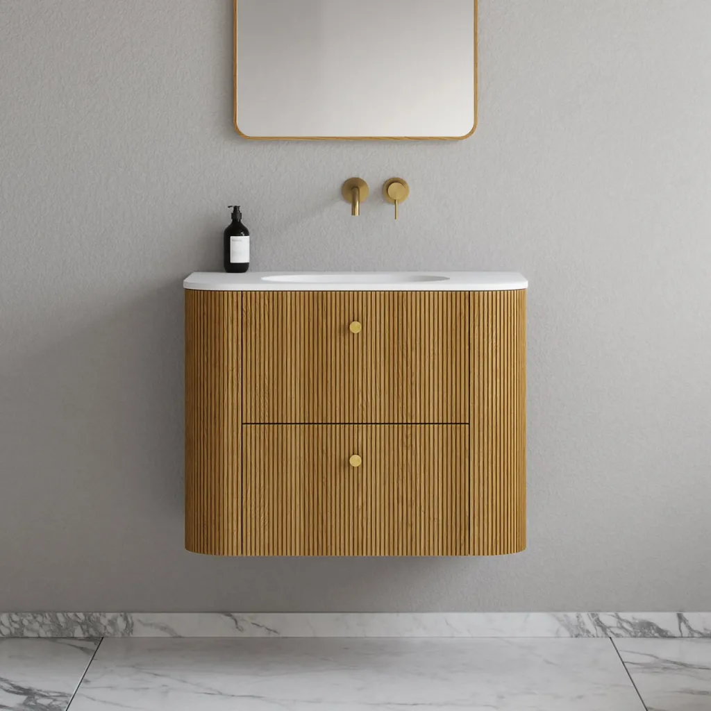 Noorwork 80 - Snedkermøbel i Natur Eg inkl. Mathvid Corian®