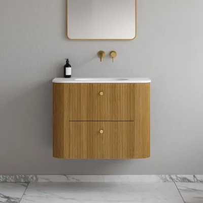 Noorwork 80 - Snedkermøbel i Natur Eg inkl. Mathvid Corian®