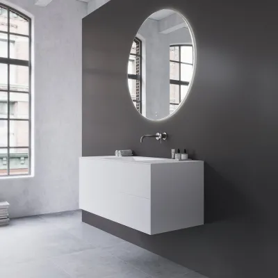 Copenhagen Chic 120 - MKII, Badmøbel, Corian®, Mathvid