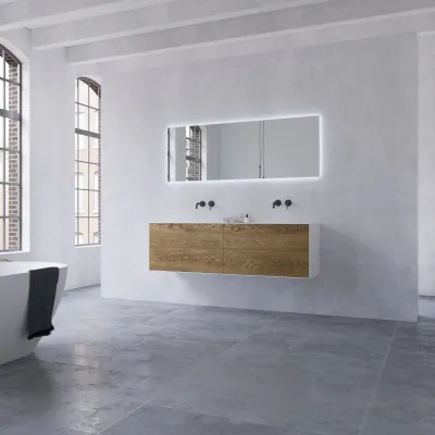 Copenhagen Chic 160D - Badmøbel, MKII,  Raw Wild Oak