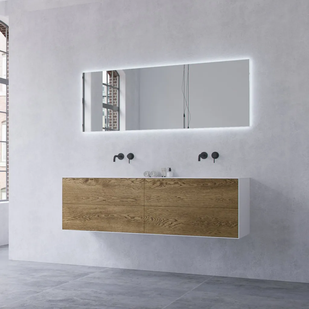 Copenhagen Chic 160D - Badmøbel, MKII,  Raw Wild Oak