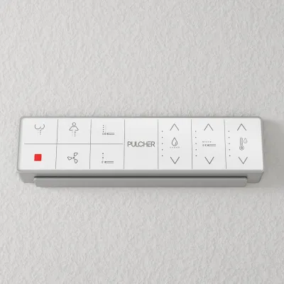 Aqualux PAX2-S Duschtoilet - LuxDusch Bidétfunktion & Soft-Close Sæde m/varme Vortex skyl Hvid