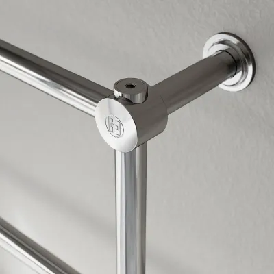 Hassel&Teudt HTH62 - 52 x 62h cm, Krom