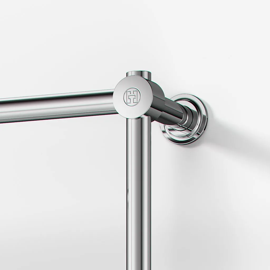 Hassel&Teudt HTH80 - 52 x 80h cm, Chrome