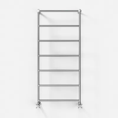 Hassel&Teudt HTH116 - 52 x 116h cm, Chrome