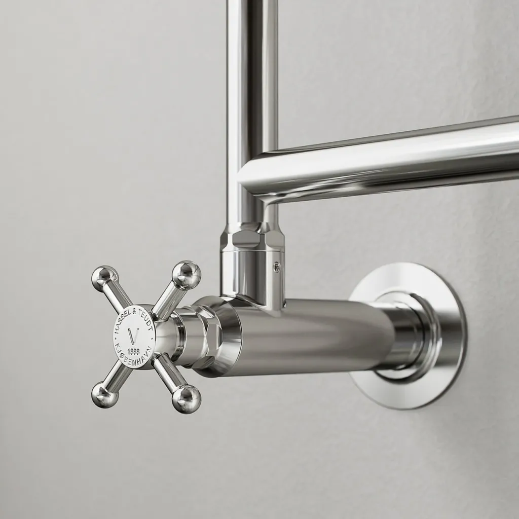 Hassel&Teudt HTH116 - 52 x 116h cm, Krom