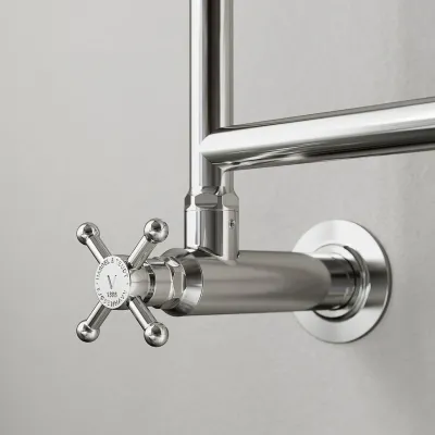 Hassel&Teudt HTH116 - 52 x 116h cm, Krom