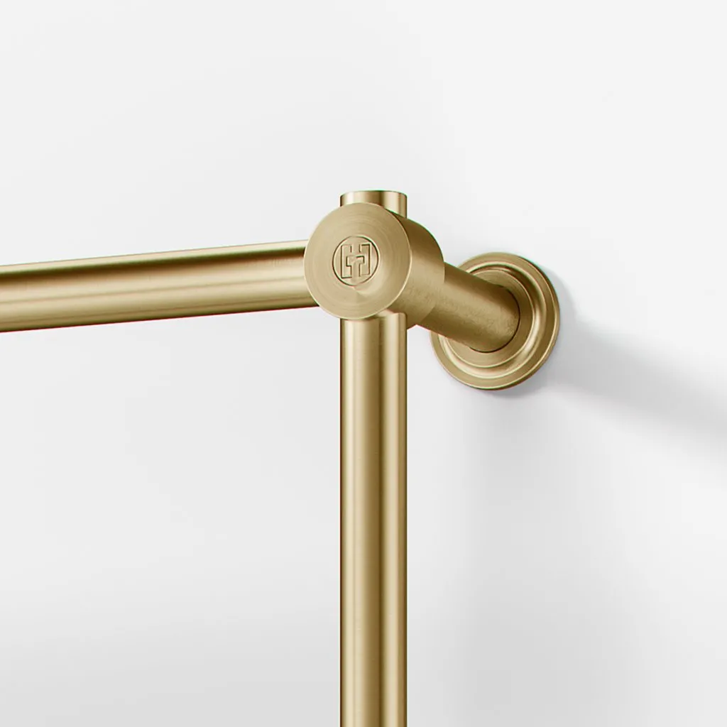 Hassel&Teudt HTH98 - 52 x 98h cm, PVD Brushed Brass