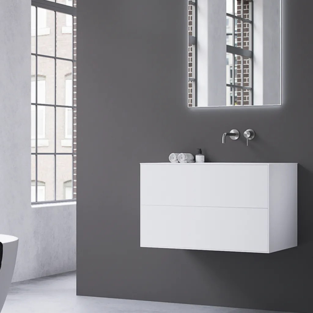 Copenhagen Chic 80 - MKII Badmøbel, Corian®, Mathvid