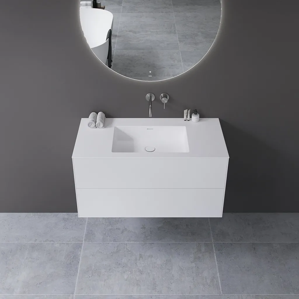 Copenhagen Chic 100 - MKII - Badmøbel, Corian®, Mathvid