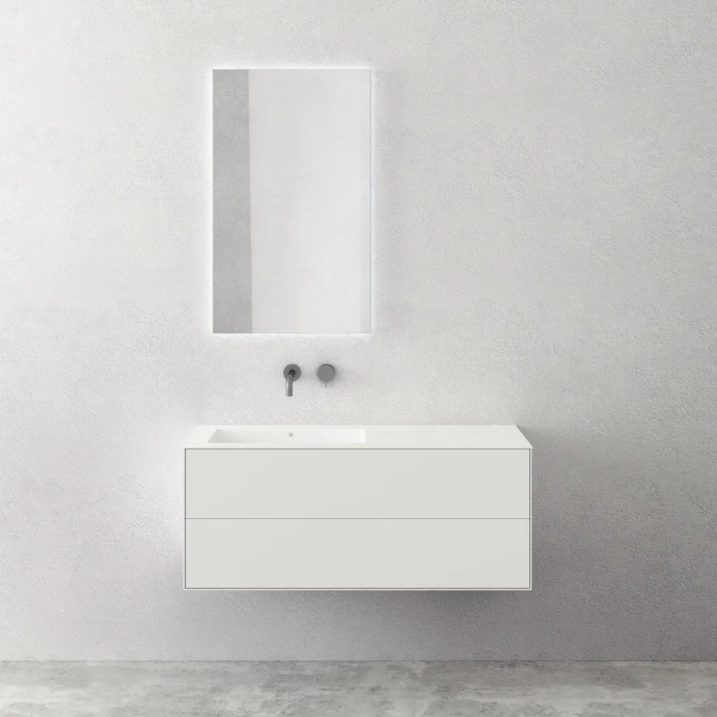 Copenhagen Chic II 120L - MKII - Badmøbel, Corian®, Mathvid