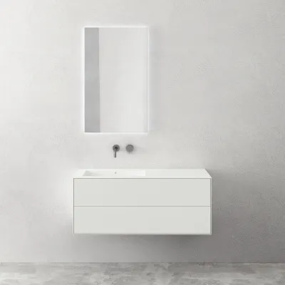 Copenhagen Chic II 120L - MKII - Badmøbel, Corian®, Mathvid