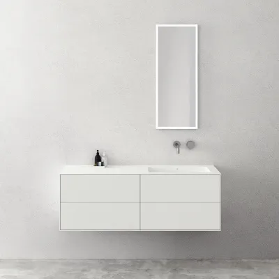 Copenhagen Chic 140R - MKII  - Badmøbel, Corian®, Mathvid