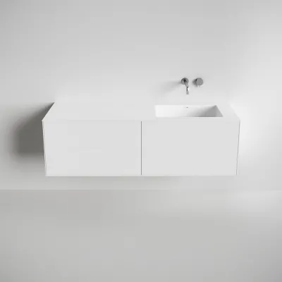 Copenhagen Chic 160R - MKII - Badmøbel, Corian®, Mathvid