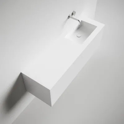 Copenhagen Chic 160R - MKII - Badmøbel, Corian®, Mathvid