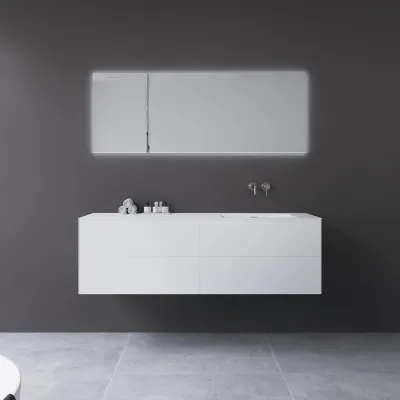 Copenhagen Chic 160R - MKII, Badmøbel, Corian®, Mathvid