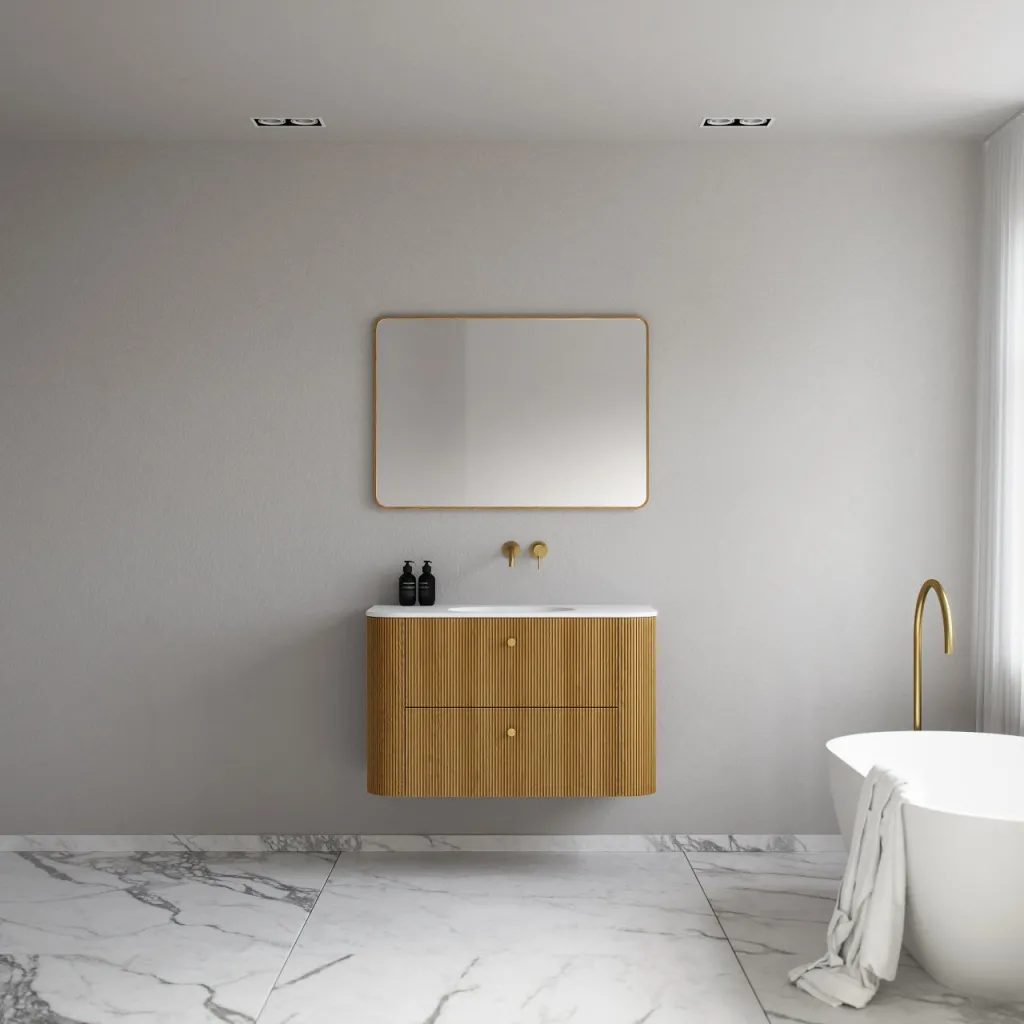 Noorwork 100 - Snedkermøbel i Natur Eg inkl. Mathvid Corian®