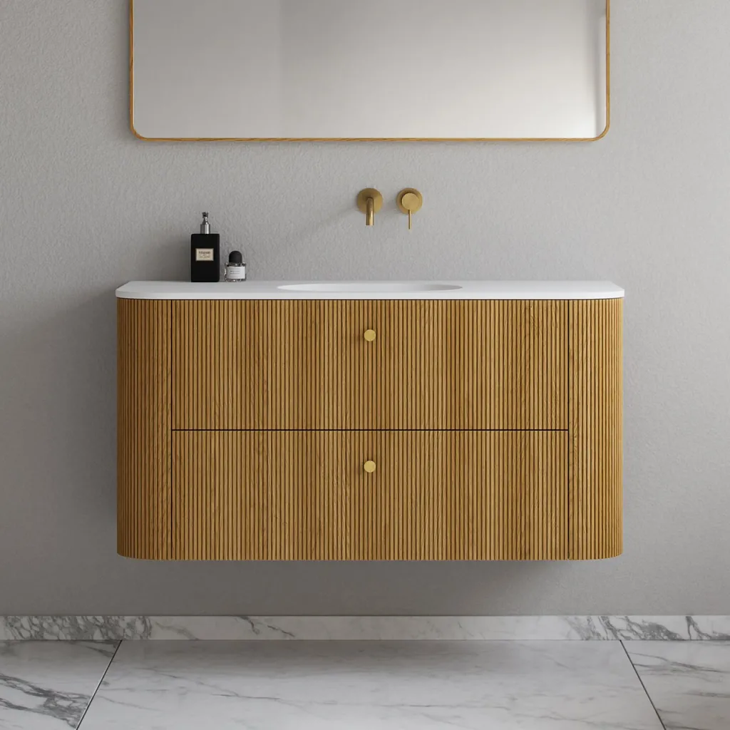 Noorwork 120 - Snedkermøbel i Natur Eg inkl. Mathvid Corian®