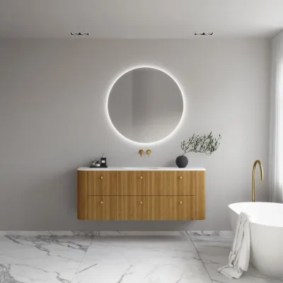 Noorwork 160 - Snedkermøbel i Natur Eg inkl. Mathvid Corian®