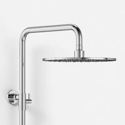 Classwell C900 S02 -  Termostatsæt XL Rain DeLuxe Ø30 EasyClean, Stick, Krom